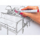 Набор маркеров Sketch Set в пенале, 24 шт.