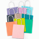 Бумажный крафт пакет Folia Paper Bags, цветные