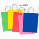 Бумажный крафт пакет Folia Paper Bags, яркие