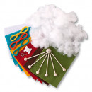 Набор для создания мобилей Decorative Diy Mobiles Owls, звери