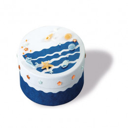 Набір кольорових коробок для декору "Круг" 12 шт