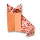 Набор бумаги для оригами Folia Basic, 15х15 см, красный