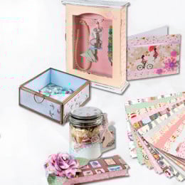 Набор бумаги Folia Harmony 270 гр, 24х34 см, 26 шт