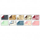 Набор бумаги для оригами Folia Nostalgia, 15х15 см, 80 гр., 50 листов