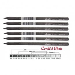 Карандаш цельнографитный Conte Graphite leads, 2B