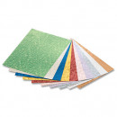 Набор бумаги Folia Creative Card Marguerite metallic, 23х33 см, Маргаритки металлик, 10 листов