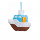 Набор из фетра для пошива мини фигурки, Folia Mini felt sewing sets, Паром