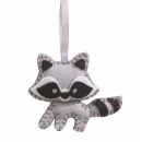 Набор из фетра для пошива мини фигурки, Folia Mini felt sewing sets, Енот