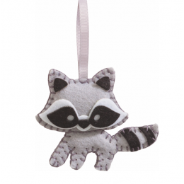 Набор из фетра для пошива мини фигурки, Folia "Mini felt sewing sets", Енот