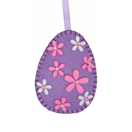 Набор из фетра для пошива мини фигурки, Folia "Mini felt sewing sets", Яйцо пасхальное