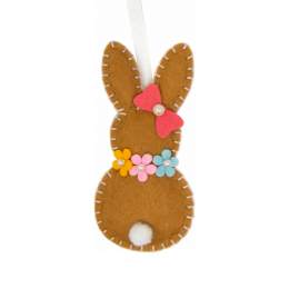 Набір з фетру для пошиття міні фігурки, Folia "Mini felt sewing sets", Зайчик