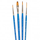 Набор кистей из синтетического ворса Winsor Ser. Cotman Brushes 4, 4шт