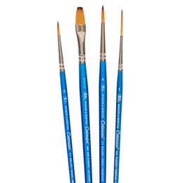 Набір пензлів з синтетичного ворсу Winsor Ser. Cotman Brushes 4, 4 шт