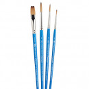 Набор кистей из синтетического ворса Winsor Ser. Cotman Brushes 4.1, 4шт