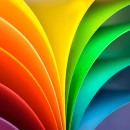 Бумага для дизайна  Folia Photo Mounting Board, 300 гр/м2, 50х70/ - #61 Silver shiny