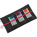 Пенал ролл-ап Transotype SenseBag,  на 18 маркеров, черный