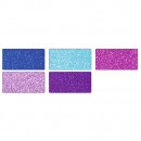 Набор картона с блестками Folia Glitter Board 300г, Ice