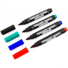 Маркер перманентний Centropen Permanent 8576, Зелений, 1-4,6 мм