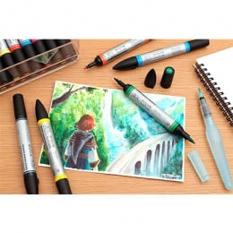 Акварельний маркер Winsor & Newton, № 337 Кіптява