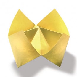 Набір паперу для орігамі Folia Асорті, 10х10 см, 70 гр., 100 листів