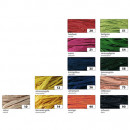 Бечевка натуральная в мотке Folia Raffia-natural bast, 50г/ - #54 Изумрудный