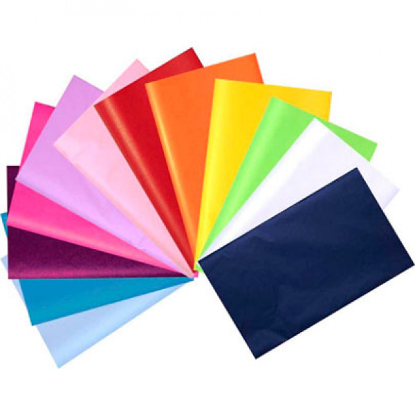 Бумага тишью однотонная Folia Tissue Paper, 50х70, 13 листов №61 Сиреневый