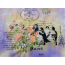 Матова фарба для тканини Cadence Style Matt Fabric Paint, 59 мл, кораловий