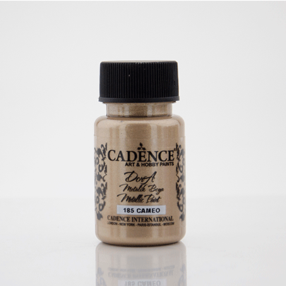 Акриловая краска Cadence Dora Metallic Paint, 50 мл, Камея