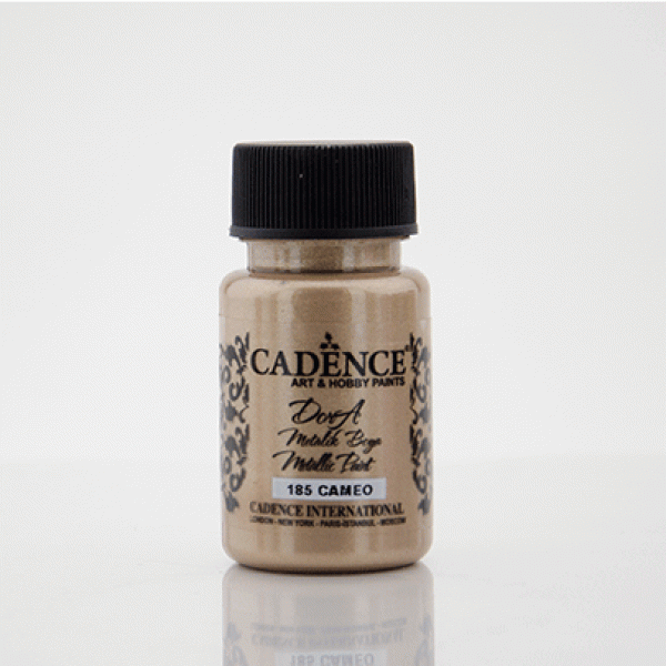 Акриловая краска металлик №185 Камея 50 мл, Cadence Dora Metallic Paint