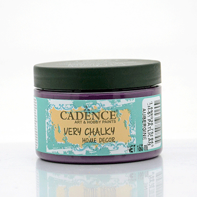 Акриловая краска Cadence Very Chalky Home Decor, 150 мл, Баклажановый