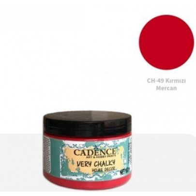 Акриловая краска Cadence Very Chalky Home Decor, 150 мл, Коралловый