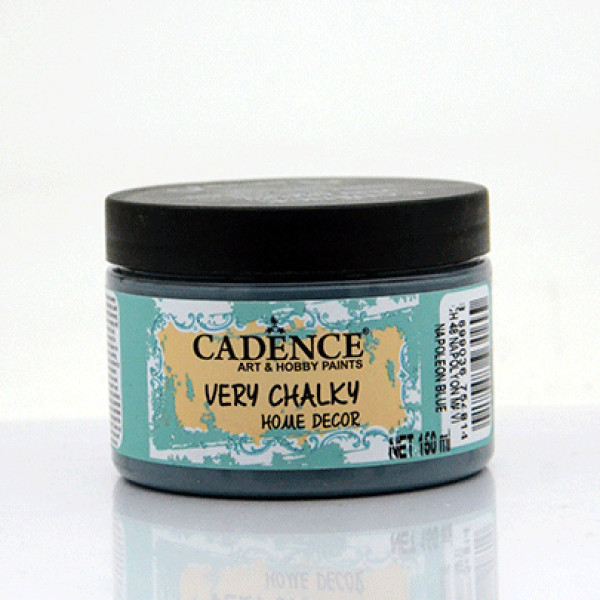 Вінтажна акриловая фарба Cadence Very Chalky Home Decor, №48 Наполеона сірий, 150 мл
