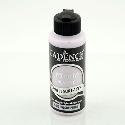 Акриловая краска гибрид Cadence Hybrid Acrylic for Multisurfaces №23, 120 мл, (Faded Pink) Пудрово розовый