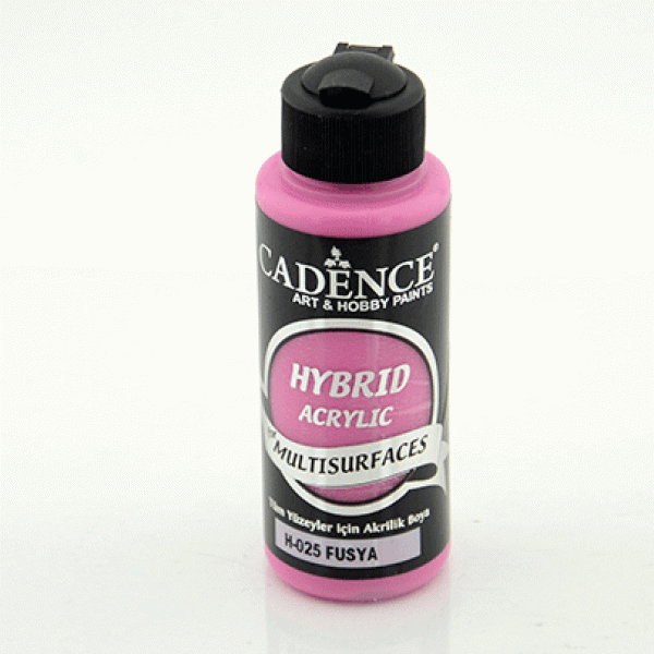 Акрилова фарба гібрид Cadence Hybrid Acrylic for Multisurfaces, №25 Фуксія (Fuchsia), 120 мл