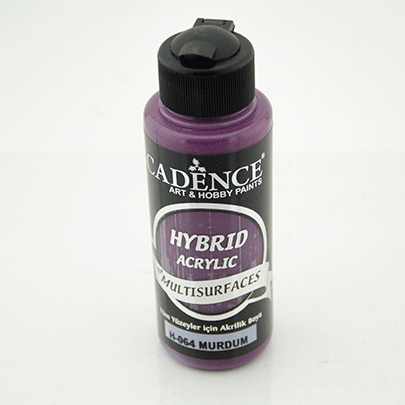 Акриловая краска гибрид Cadence Hybrid Acrylic for Multisurfaces №64, 120 мл, (Plum) Сливовый