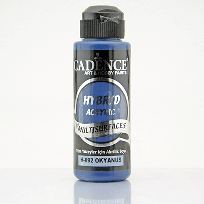 Акриловая краска гибрид Cadence Hybrid Acrylic for Multisurfaces №92, 120 мл, (Ocean) Океан