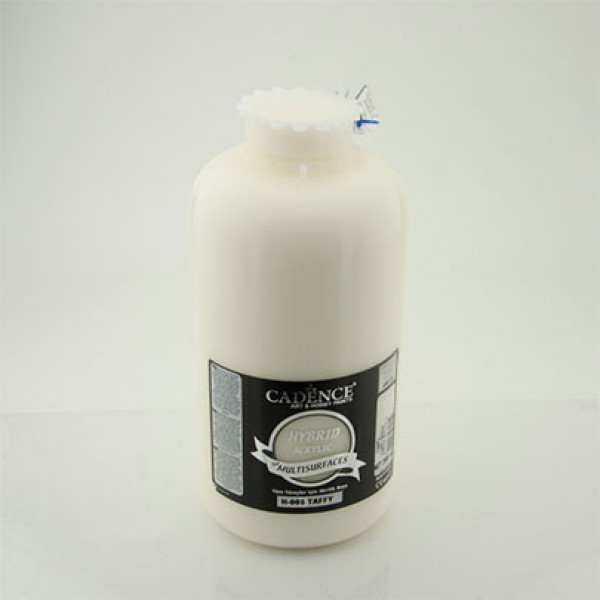 Акрилова фарба гібрид Cadence Hybrid Acrylic for Multisurfaces, №01 Білий (White), 2000 мл