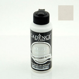 Акрилова фарба гібрид Cadence Hybrid Acrylic for Multisurfaces, №03 Білий античний (Ancient White), 120 мл