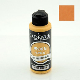 Акрилова фарба гібрид Cadence Hybrid Acrylic for Multisurfaces, №13 Цегляний (Amber), 120 мл