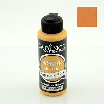 Акриловая краска гибрид Cadence, Hybrid Acrylic for Multisurfaces, Кирпичный, 120 мл