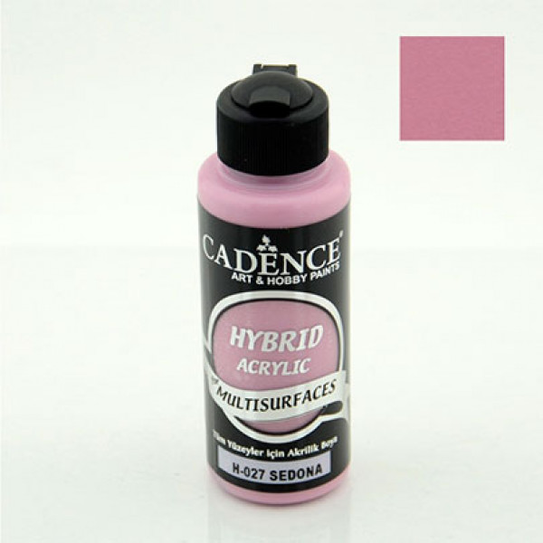 Акрилова фарба гібрид Cadence Hybrid Acrylic for Multisurfaces, №27 Седона (Sedona), 120 мл