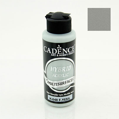 Акриловая краска гибрид Cadence, Hybrid Acrylic for Multisurfaces, Серо зеленый, 120 мл