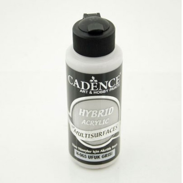 Акрилова фарба гібрид Cadence Hybrid Acrylic for Multisurfaces, №65 Сірий горизонт (Horizone Gray), 120 мл