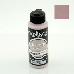 Акрилова фарба гібрид Cadence Hybrid Acrylic for Multisurfaces, №15 Теплий коричневий (Warm Brown), 120 мл