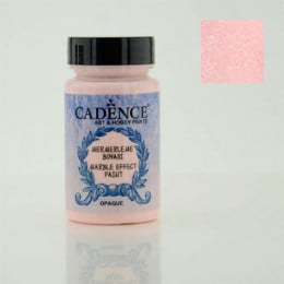 Акрилова фарба з ефектом мармуру металік Cadence Marble Effect Paint Metallic, 90 мл, Рожева