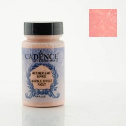 Акрилова фарба з ефектом мармуру металік Cadence Marble Effect Paint Metallic, 90 мл, Світла лососева