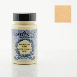 Акрилова фарба з ефектом мармуру металік Cadence Marble Effect Paint Metallic, 90 мл, Жовта