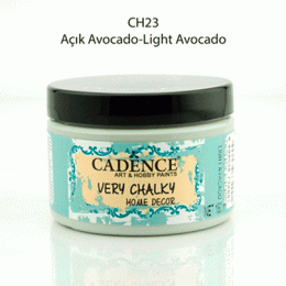 Вінтажна акриловая фарба Cadence Very Chalky Home Decor, №23 Авокадо, 150 мл