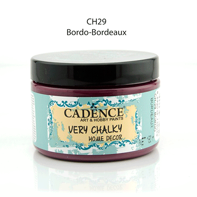 Акриловая краска Very Chalky Home Decor, 150 мл, бордо