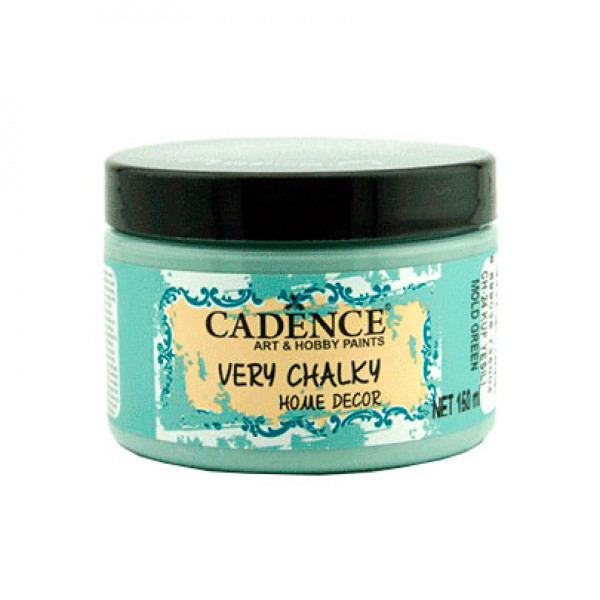 Винтажная акриловая краска Cadence Very Chalky Home Decor, №16 Детский голубой, 150 мл